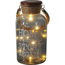 Globo Lighting Solar lampa solarna stojąca 10x0,06 W drewno 33979