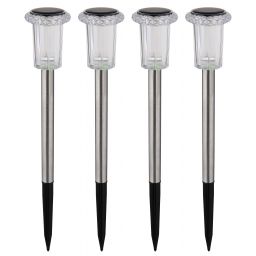 Globo Lighting Solar lampa gruntowa 1x0,06 W stal 33988-4