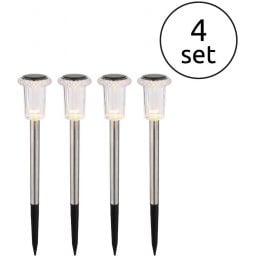 Globo Lighting Solar lampa gruntowa 1x0,06 W stal 33988-4