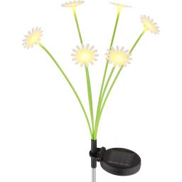 Globo Lighting Solar lampa solarna stojąca 6x0,06 W zielona/żółta 36090