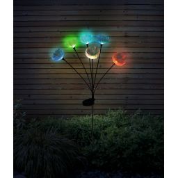 Globo Lighting Solar lampa solarna stojąca 6x0,1 W przezroczysta 36091