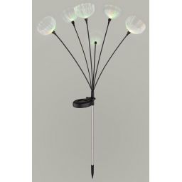 Globo Lighting Solar lampa solarna stojąca 6x0,1 W przezroczysta 36091