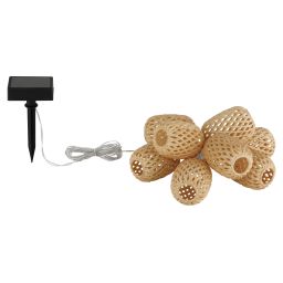 Globo Lighting Solar girlanda zewnętrzna 1x0,06 W czarny 36129-8