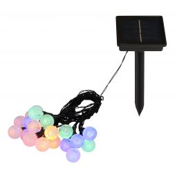 Globo Lighting Solar girlanda zewnętrzna 1x0,06 W czarny 36352-20