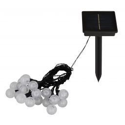 Globo Lighting Solar girlanda zewnętrzna 1x0,06 W czarny 36352-20