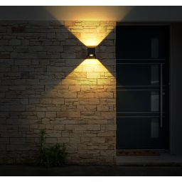 Globo Lighting Solar kinkiet solarny 1x6 W czarny 36495