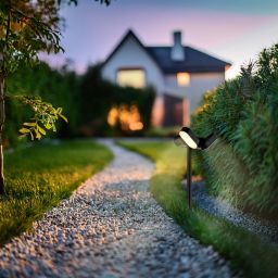 Globo Lighting Solar lampa gruntowa 1x7,2 W czarny 36509