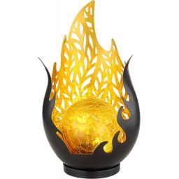 Globo Lighting Solar lampa stojąca 1x0,06 W czarny-złoty 36534