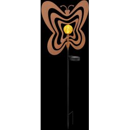 Globo Lighting Solar lampa solarna stojąca 1x0,06 W rdzawy/czarny 36581R