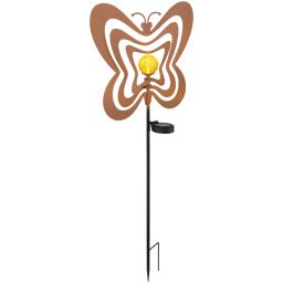 Globo Lighting Solar lampa solarna stojąca 1x0,06 W rdzawy/czarny 36581R