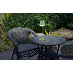 Globo Lighting Solar lampa solarna stołowa 1x0,06 W zielony 36637BM