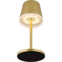 Globo Lighting Solar lampa solarna stołowa 1x0,06 W złoty 36637GM