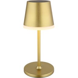 Globo Lighting Solar lampa solarna stołowa 1x0,06 W złoty 36637GM