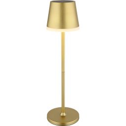 Globo Lighting Solar lampa solarna stołowa 1x0,06 W złoty 36637GM