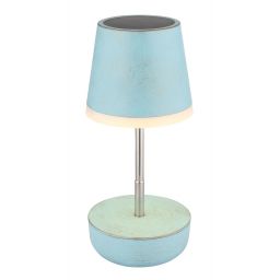 Globo Lighting Solar lampa solarna stołowa 1x0,06 W niebieski 36638B
