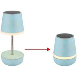 Globo Lighting Solar lampa solarna stołowa 1x0,06 W niebieski 36638B