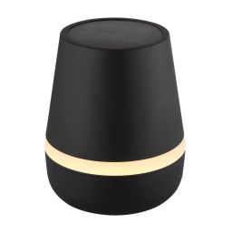 Globo Lighting Solar lampa solarna stołowa 1x0,06 W czarny 36638S