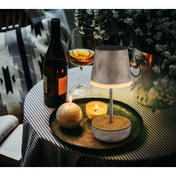 Globo Lighting Solar lampa solarna stołowa 1x0,06 W piaskowy 36638SA