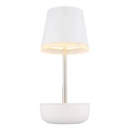 Globo Lighting Solar lampa solarna stołowa 1x0,06 W biały 36638W