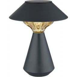 Globo Lighting Solar lampa solarna stołowa 1x0,06 W antracyt 36639A