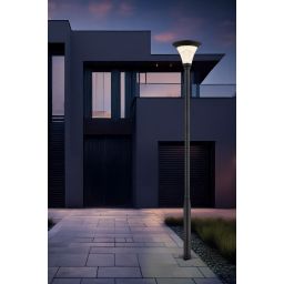 Globo Lighting Solar lampa solarna stojąca 1x8 W czarna/szara 36911