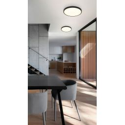 Globo Lighting Nielsen plafon 1x15 W czarny 41566-15S