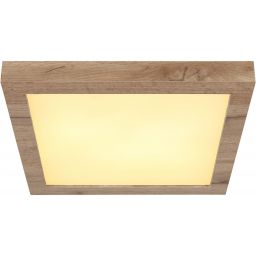 Globo Lighting Xavvi plafon 1x16 W biały-drewno 415950-16