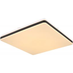 Globo Lighting Ully plafon 1x24 W biały-czarny 48025OBSH