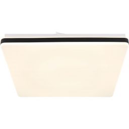 Globo Lighting Ully plafon 1x24 W biały-czarny 48025OBSH