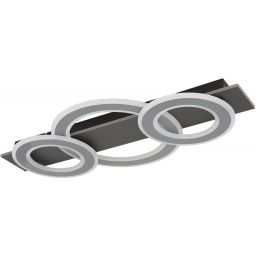 Globo Lighting Jayden lampa podsufitowa 1x50 W biała-czarna 48034-50