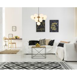 Globo Lighting Grappy lampa wisząca 13x5 W biała-złota 56143-13G