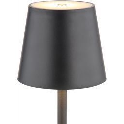 Globo Lighting Vannie lampa stołowa 1x3 W biała-czarna 58438G