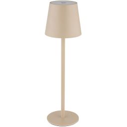 Globo Lighting Vannie lampa stołowa 1x3 W biała-piaskowa 58438S