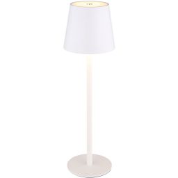 Globo Lighting Vannie lampa stołowa 1x3 W biała 58438W