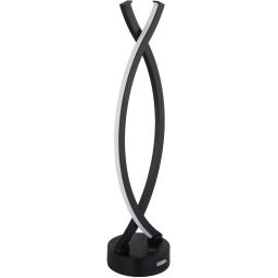 Globo Lighting Hela lampa stołowa 1x1 W biała-czarna 58457S