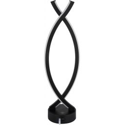 Globo Lighting Hela lampa stołowa 1x1 W biała-czarna 58457S