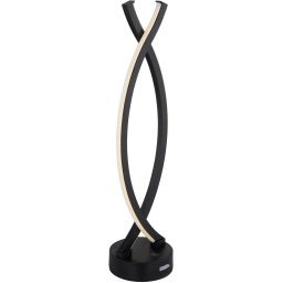 Globo Lighting Hela lampa stołowa 1x1 W biała-czarna 58457S