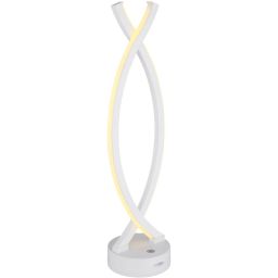 Globo Lighting Hela lampa stołowa 1x1 W biała 58457W