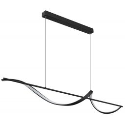 Globo Lighting Violino lampa wisząca 1x24 W czarna 67207-24