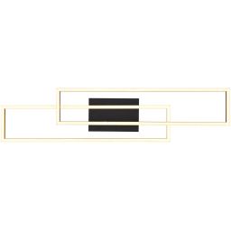 Globo Lighting Dakari lampa podsufitowa 1x30 W czarna-złota 67208-30G