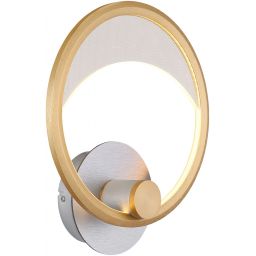 Globo Lighting Umbra kinkiet 1x16 W biały-złoty-srebrny 67333-16W