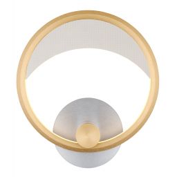 Globo Lighting Umbra kinkiet 1x16 W biały-złoty-srebrny 67333-16W