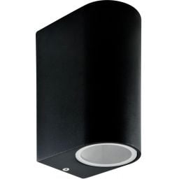 Goldlux Boston kinkiet zewnętrzny 2x10 W czarny 303356