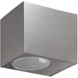 Goldlux Boston kinkiet zewnętrzny 1x10 W srebrny 304568