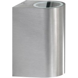 Goldlux Boston kinkiet zewnętrzny 2x10 W srebrny 304599