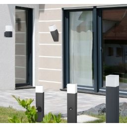 Goldlux New York kinkiet zewnętrzny 1x12 W biały-grafitowy 307316