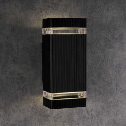 Goldlux Gilbert kinkiet zewnętrzny 2x10 W czarny 307866