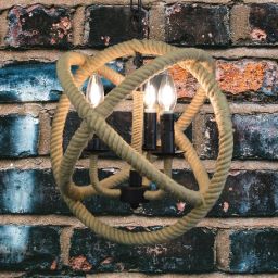 Goldlux Globo lampa wisząca 3x10 W beżowa 307903