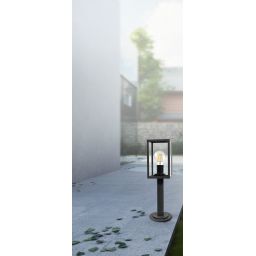 Goldlux Malmo lampa stojąca zewnętrzna 1x15 W czarna 309198