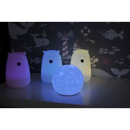 Goldlux Moon lampa stołowa 1x1 W biała 312983